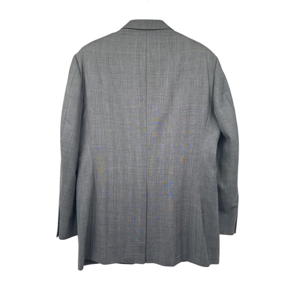 Hickey Freeman 42L Gray 100% Wool Blazer Men USA Made Luxury Sport Coat Tailored - Picture 2 of 13